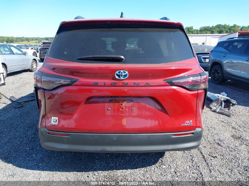 2023 TOYOTA SIENNA XLE - 5TDYSKFC5PS089467