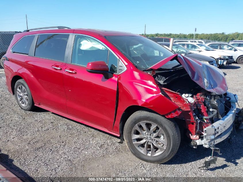 2023 TOYOTA SIENNA XLE - 5TDYSKFC5PS089467