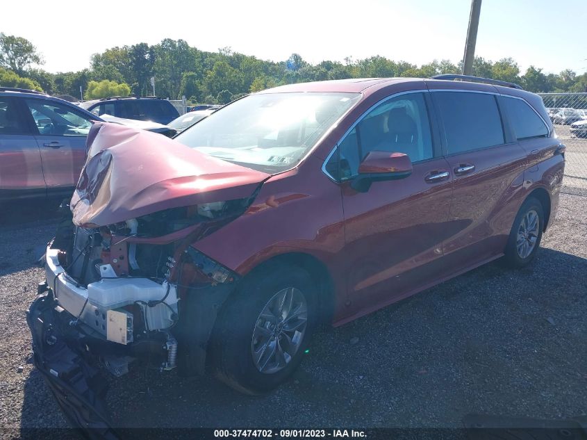2023 TOYOTA SIENNA XLE - 5TDYSKFC5PS089467