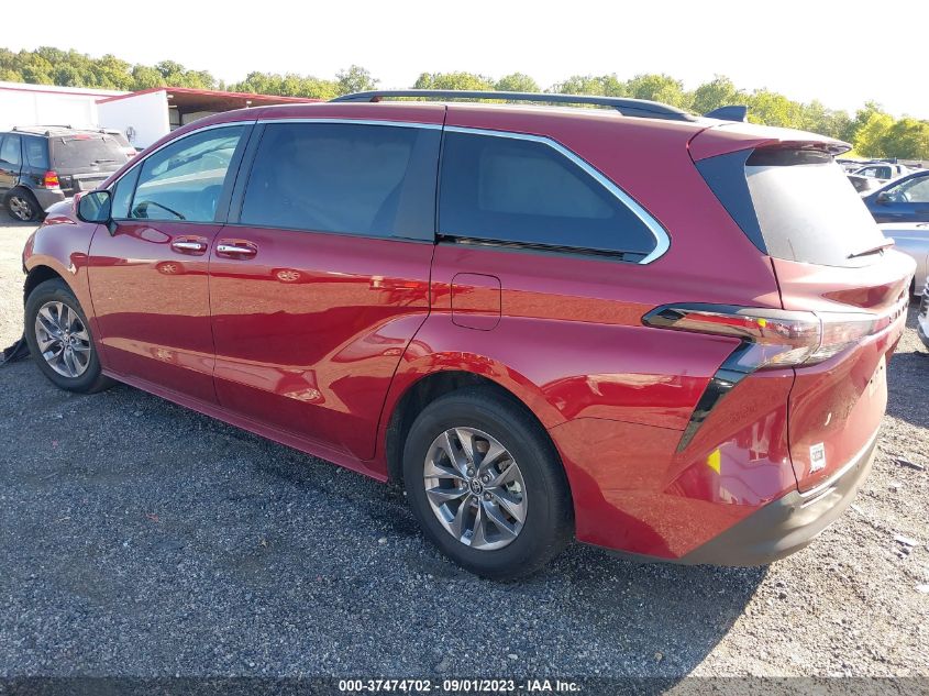 2023 TOYOTA SIENNA XLE - 5TDYSKFC5PS089467