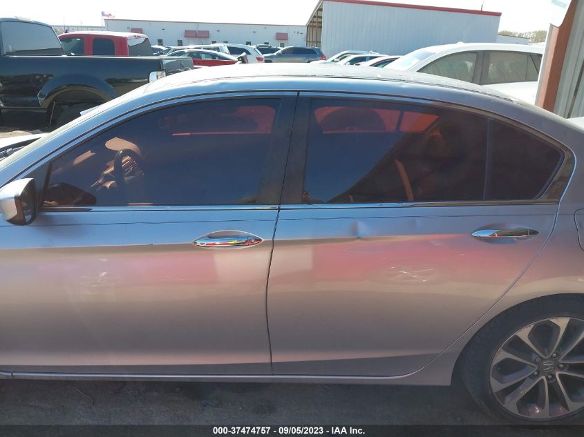 2014 HONDA ACCORD SEDAN SPORT - 1HGCR2F58EA002874