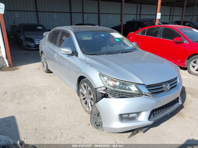 2014 HONDA ACCORD SEDAN SPORT - 1HGCR2F58EA002874