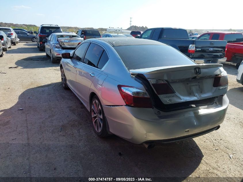 2014 HONDA ACCORD SEDAN SPORT - 1HGCR2F58EA002874