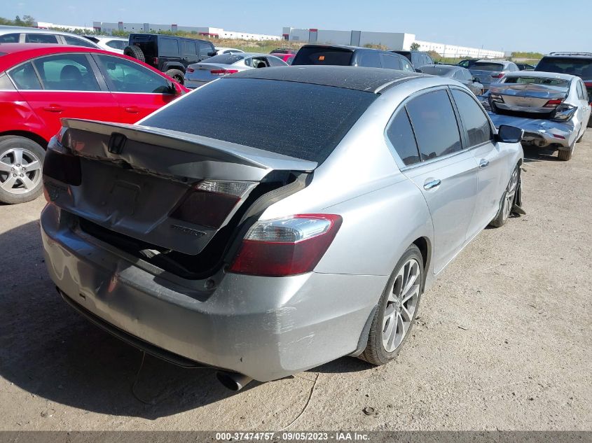 2014 HONDA ACCORD SEDAN SPORT - 1HGCR2F58EA002874