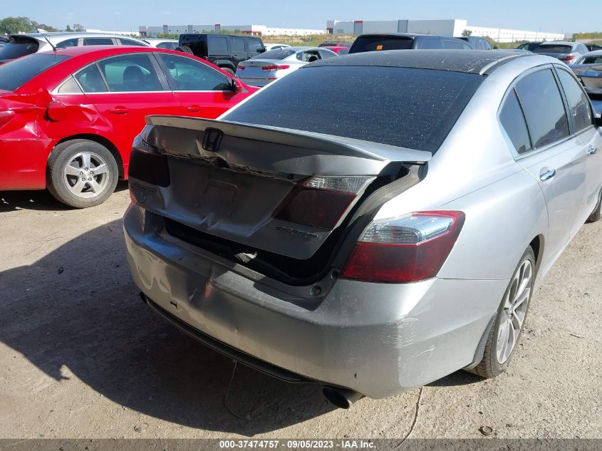 2014 HONDA ACCORD SEDAN SPORT - 1HGCR2F58EA002874
