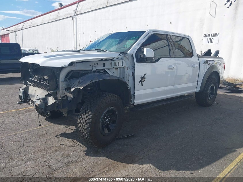 VIN 1FTFW1RG3JFB91328 2018 FORD F-150 RAPTOR