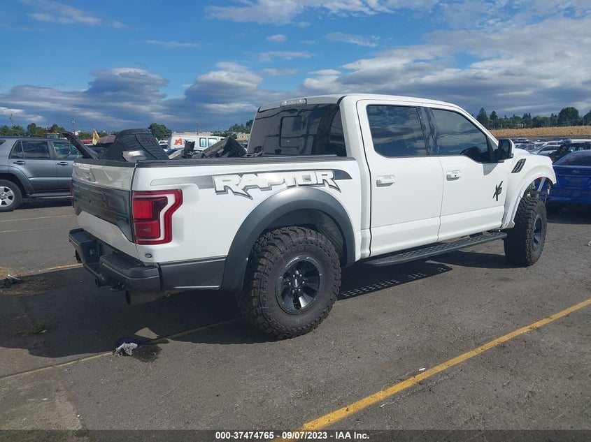 VIN 1FTFW1RG3JFB91328 2018 FORD F-150 RAPTOR