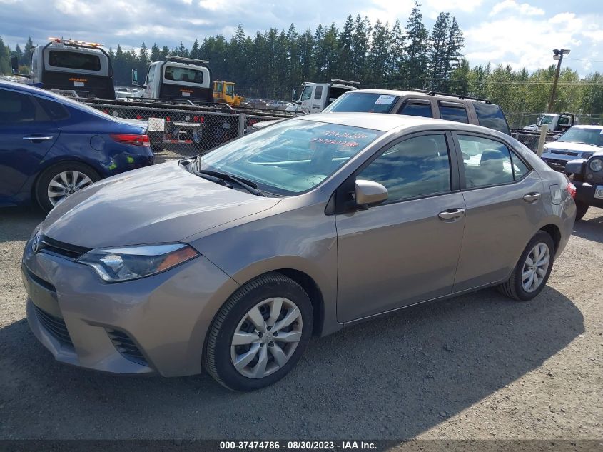 2016 TOYOTA COROLLA L/LE/S/S PLUS/LE PLUS - 2T1BURHE4GC577440