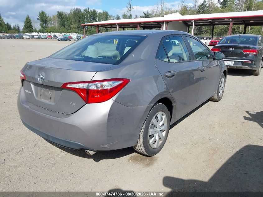 2016 TOYOTA COROLLA L/LE/S/S PLUS/LE PLUS - 2T1BURHE4GC577440