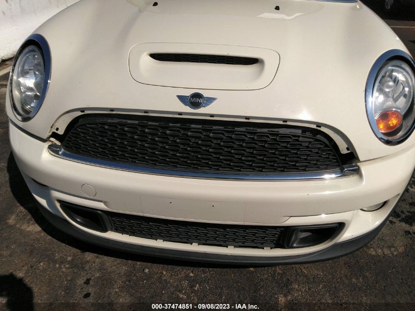 2013 MINI COOPER HARDTOP S - WMWSV3C54DT390380