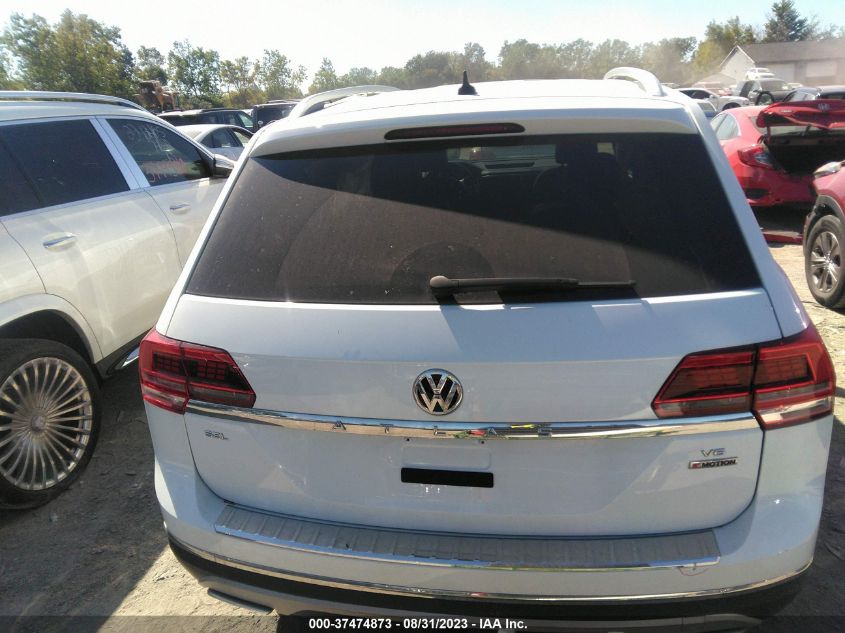 2019 VOLKSWAGEN ATLAS 3.6L V6 SEL PREMIUM - 1V2NR2CA2KC608470