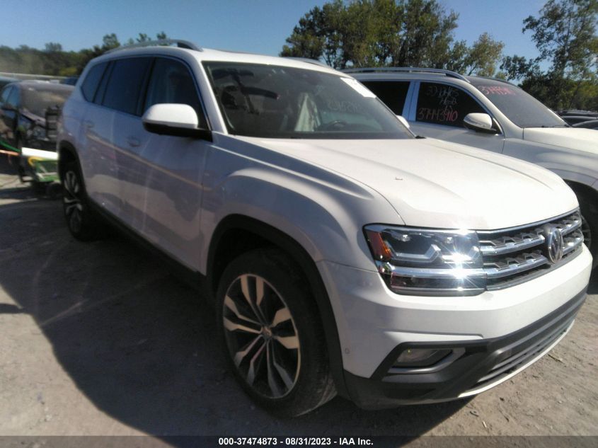 2019 VOLKSWAGEN ATLAS 3.6L V6 SEL PREMIUM - 1V2NR2CA2KC608470