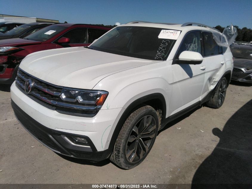 2019 VOLKSWAGEN ATLAS 3.6L V6 SEL PREMIUM - 1V2NR2CA2KC608470