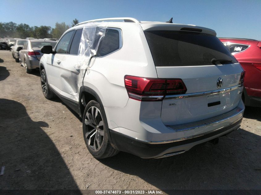 2019 VOLKSWAGEN ATLAS 3.6L V6 SEL PREMIUM - 1V2NR2CA2KC608470