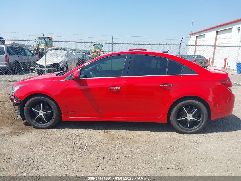 2014 CHEVROLET CRUZE LTZ - 1G1PG5SB4E7380330