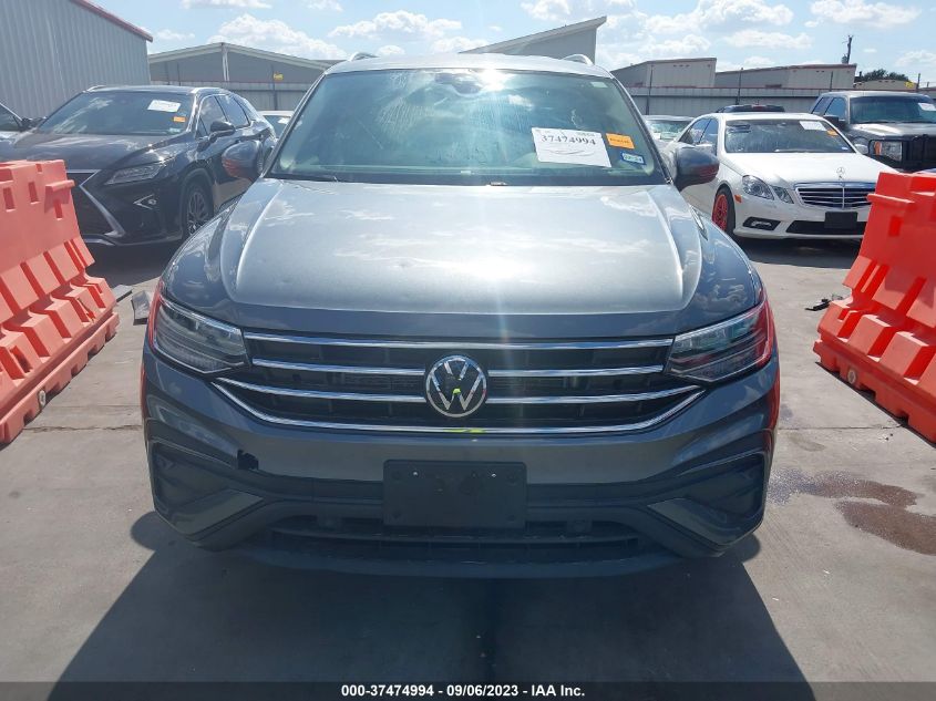 2022 VOLKSWAGEN TIGUAN SE - 3VV3B7AX1NM072200