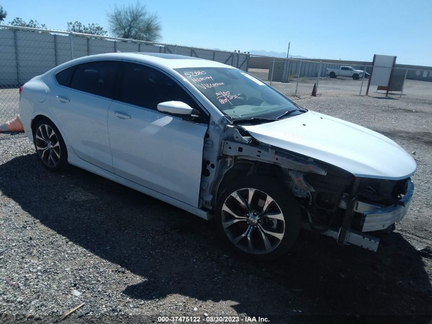 2015 CHRYSLER 200 C - 1C3CCCCB2FN568026