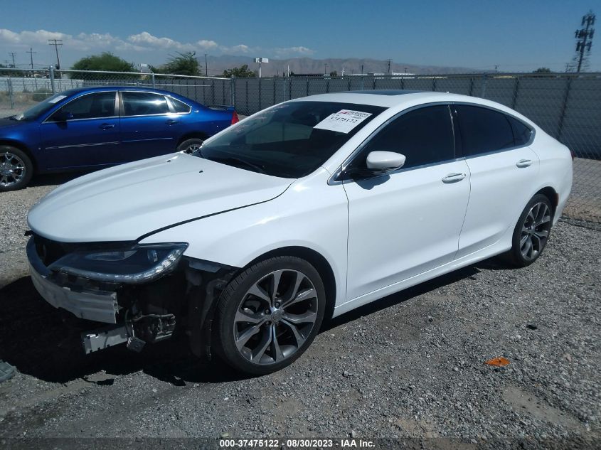 2015 CHRYSLER 200 C - 1C3CCCCB2FN568026