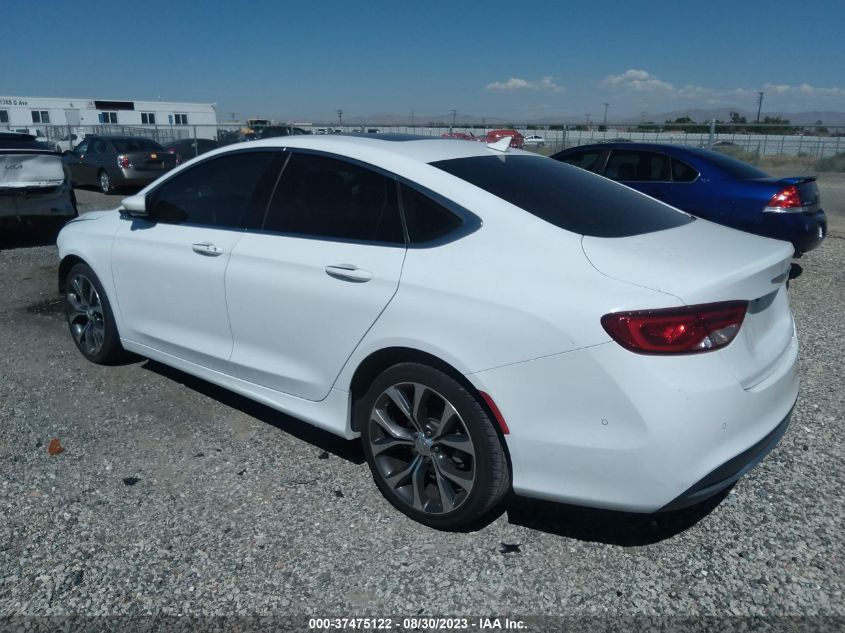 2015 CHRYSLER 200 C - 1C3CCCCB2FN568026