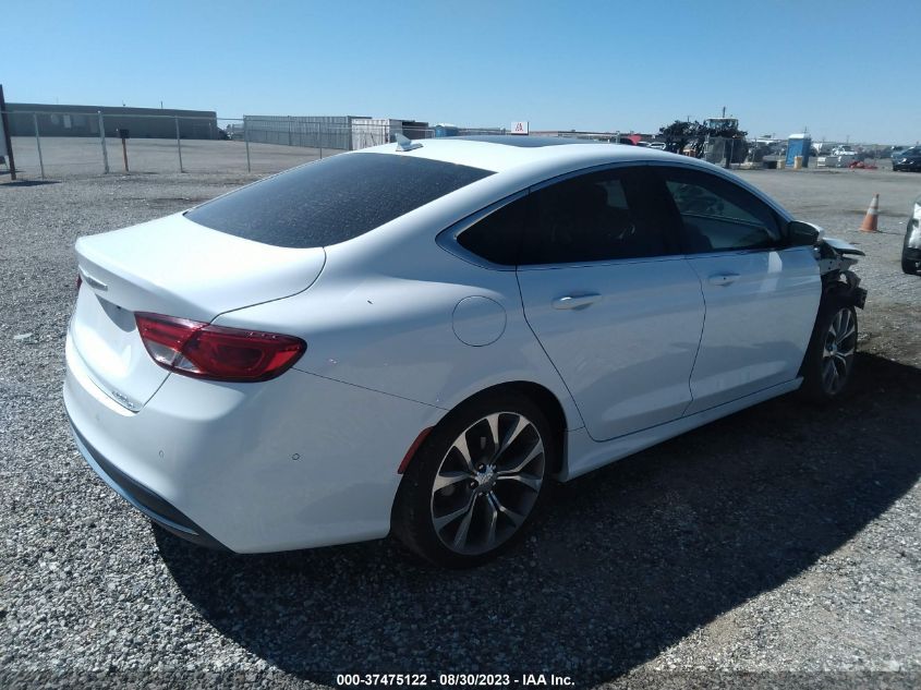 2015 CHRYSLER 200 C - 1C3CCCCB2FN568026