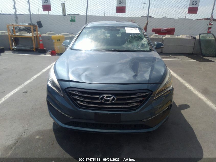 2015 HYUNDAI SONATA 2.4L SPORT - 5NPE34AF4FH254474