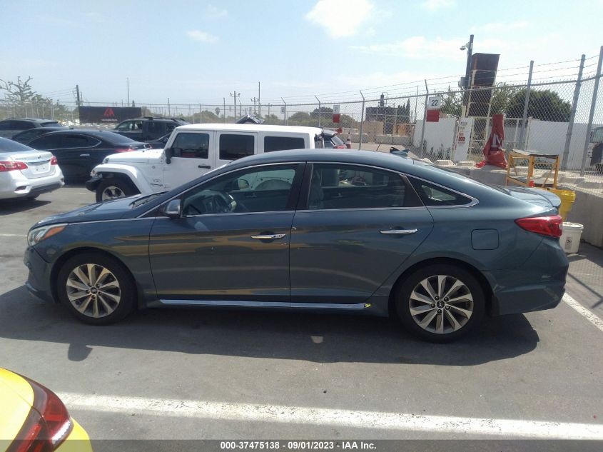 2015 HYUNDAI SONATA 2.4L SPORT - 5NPE34AF4FH254474