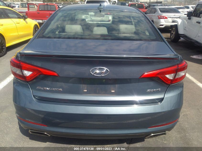 2015 HYUNDAI SONATA 2.4L SPORT - 5NPE34AF4FH254474