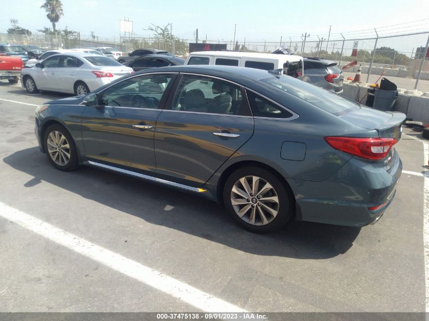 2015 HYUNDAI SONATA 2.4L SPORT - 5NPE34AF4FH254474