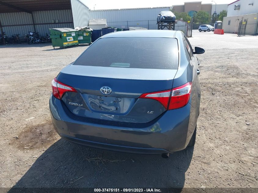 2016 TOYOTA COROLLA L/LE/S/S PLUS/LE PLUS - 2T1BURHE8GC599456