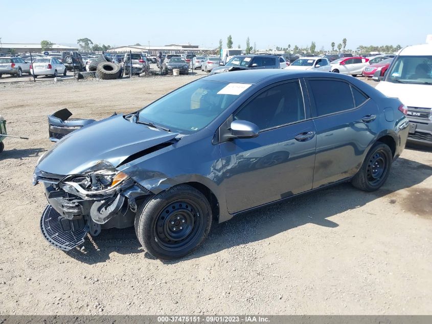2016 TOYOTA COROLLA L/LE/S/S PLUS/LE PLUS - 2T1BURHE8GC599456