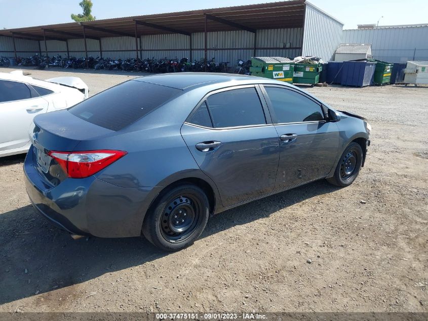 2016 TOYOTA COROLLA L/LE/S/S PLUS/LE PLUS - 2T1BURHE8GC599456
