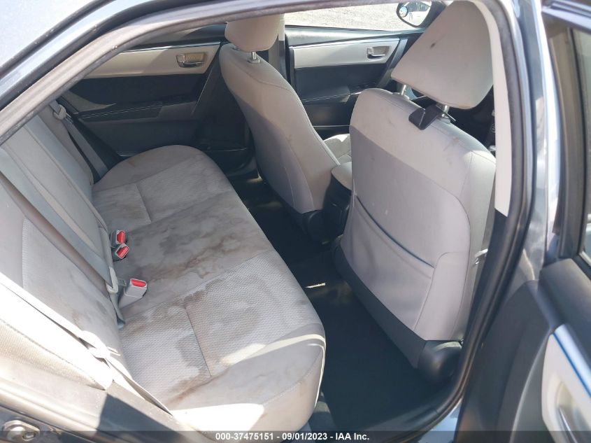 2016 TOYOTA COROLLA L/LE/S/S PLUS/LE PLUS - 2T1BURHE8GC599456