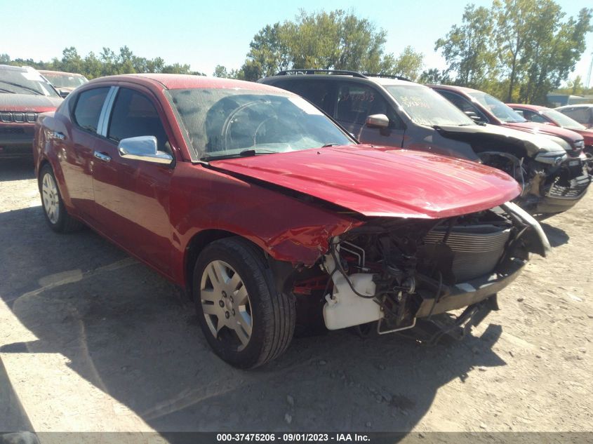 2013 DODGE AVENGER SE - 1C3CDZAB1DN753149
