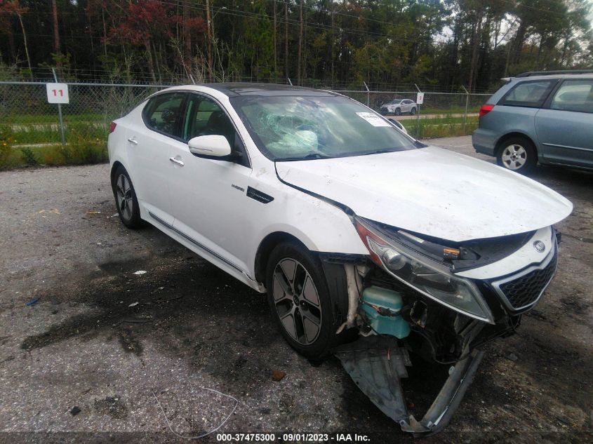 2013 KIA OPTIMA HYBRID EX - KNAGM4AD4D5040602