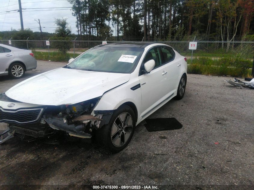 2013 KIA OPTIMA HYBRID EX - KNAGM4AD4D5040602
