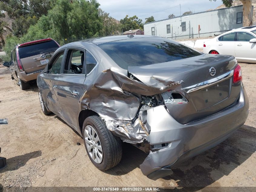 2015 NISSAN SENTRA SV - 3N1AB7APXFL691152
