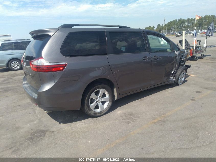 2016 TOYOTA SIENNA LE - 5TDKK3DC9GS759004
