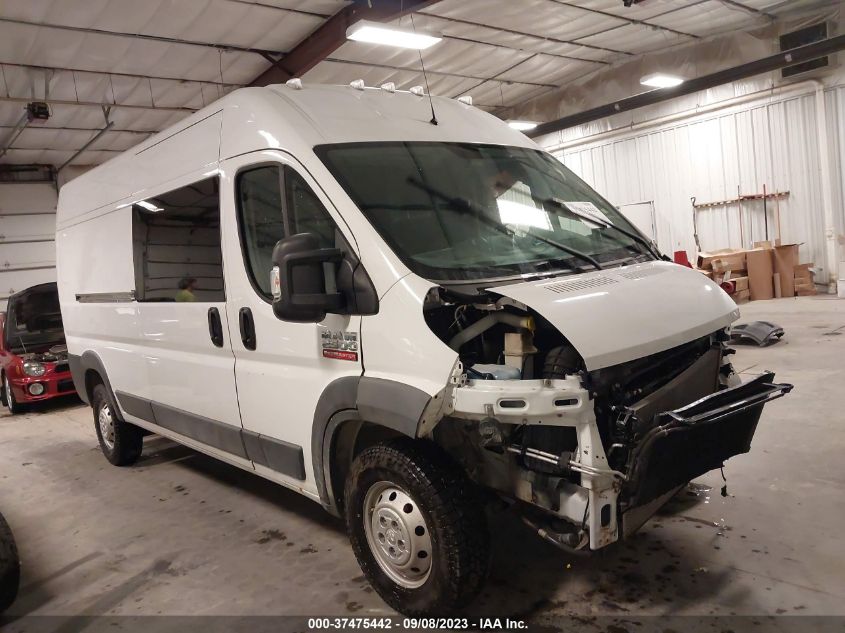 2016 RAM PROMASTER 2500 HIGH ROOF 3C6TRVDG5GE118416