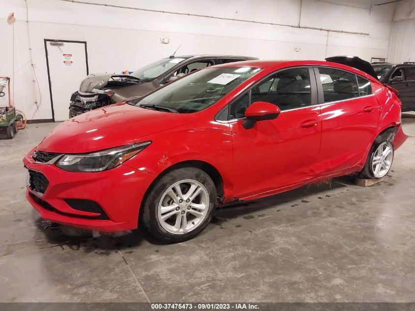 2018 CHEVROLET CRUZE LT - 1G1BE5SM5J7162473