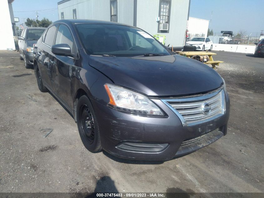 2014 NISSAN SENTRA S - 3N1AB7AP5EL635327