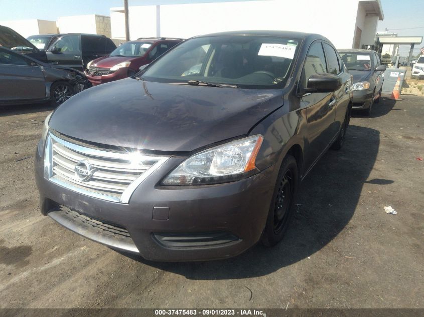 2014 NISSAN SENTRA S - 3N1AB7AP5EL635327