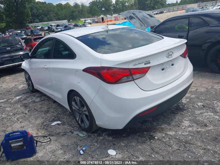 2014 HYUNDAI ELANTRA COUPE - KMHDH6AH3EU026864