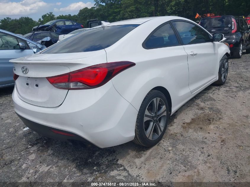 2014 HYUNDAI ELANTRA COUPE - KMHDH6AH3EU026864