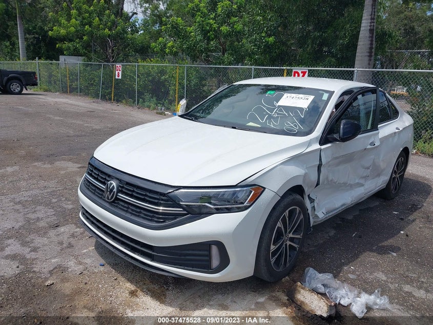 VIN 3VWAM7BU2NM012265 2022 VOLKSWAGEN JETTA SPORT