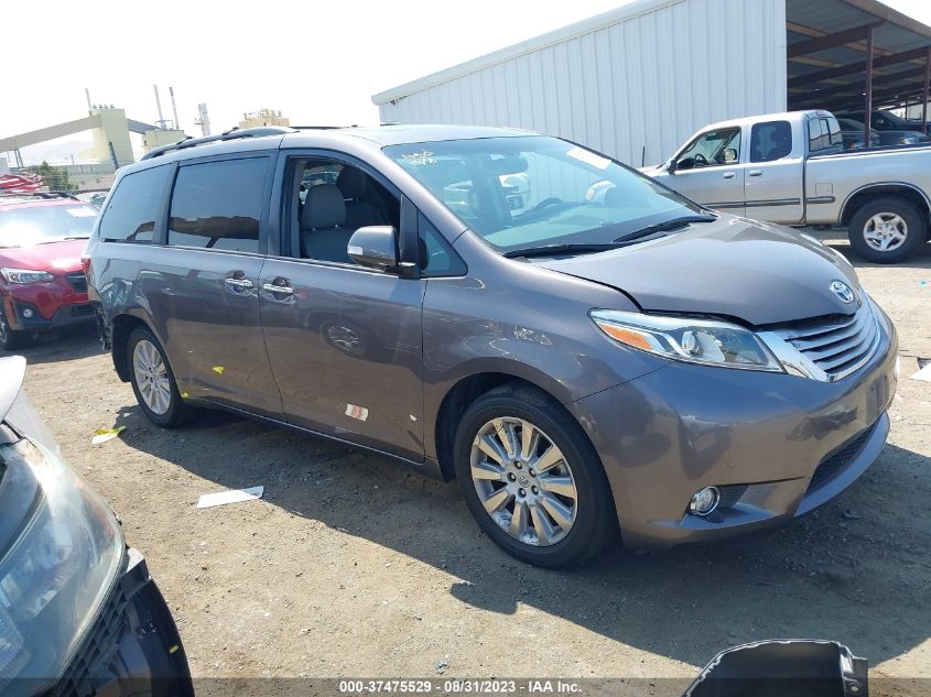 2015 TOYOTA SIENNA LTD/XLE/XLE PREMIUM - 5TDDK3DC7FS126444