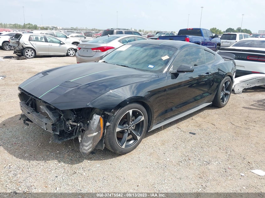 VIN 1FA6P8TH7K5123022 2019 FORD MUSTANG ECOBOOST