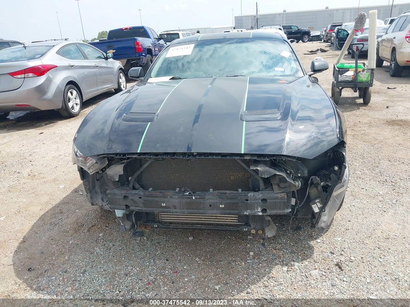 VIN 1FA6P8TH7K5123022 2019 FORD MUSTANG ECOBOOST