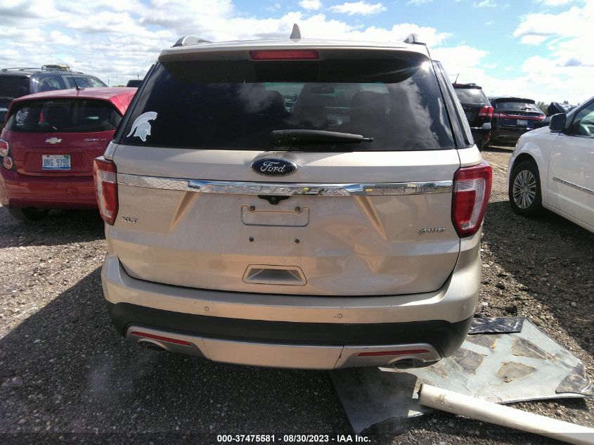 2017 FORD EXPLORER XLT - 1FM5K8D8XHGA57559