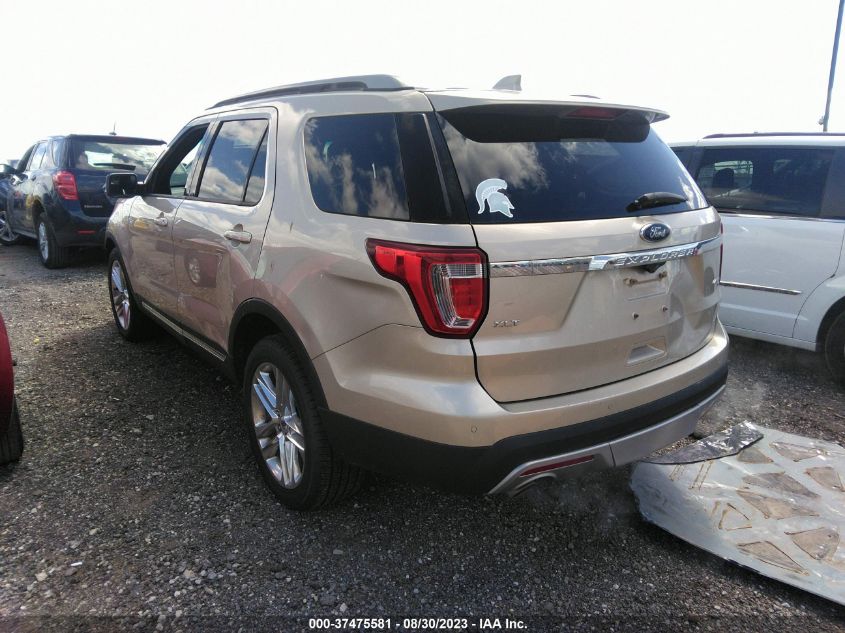 2017 FORD EXPLORER XLT - 1FM5K8D8XHGA57559