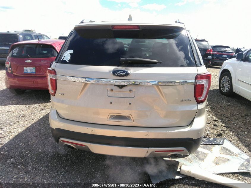 2017 FORD EXPLORER XLT - 1FM5K8D8XHGA57559